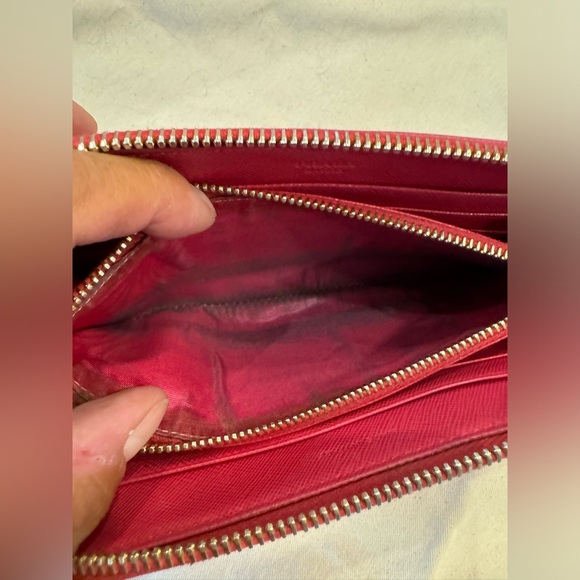 PRADA TESSUTO LEATHER WALLET - Picture 8 of 10